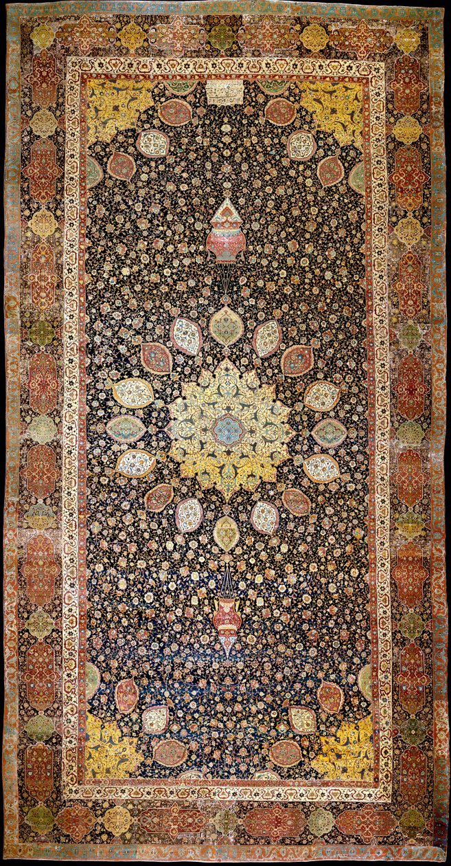 Dywan Ardabil, ok. 1540 autorstwa Iranian Master