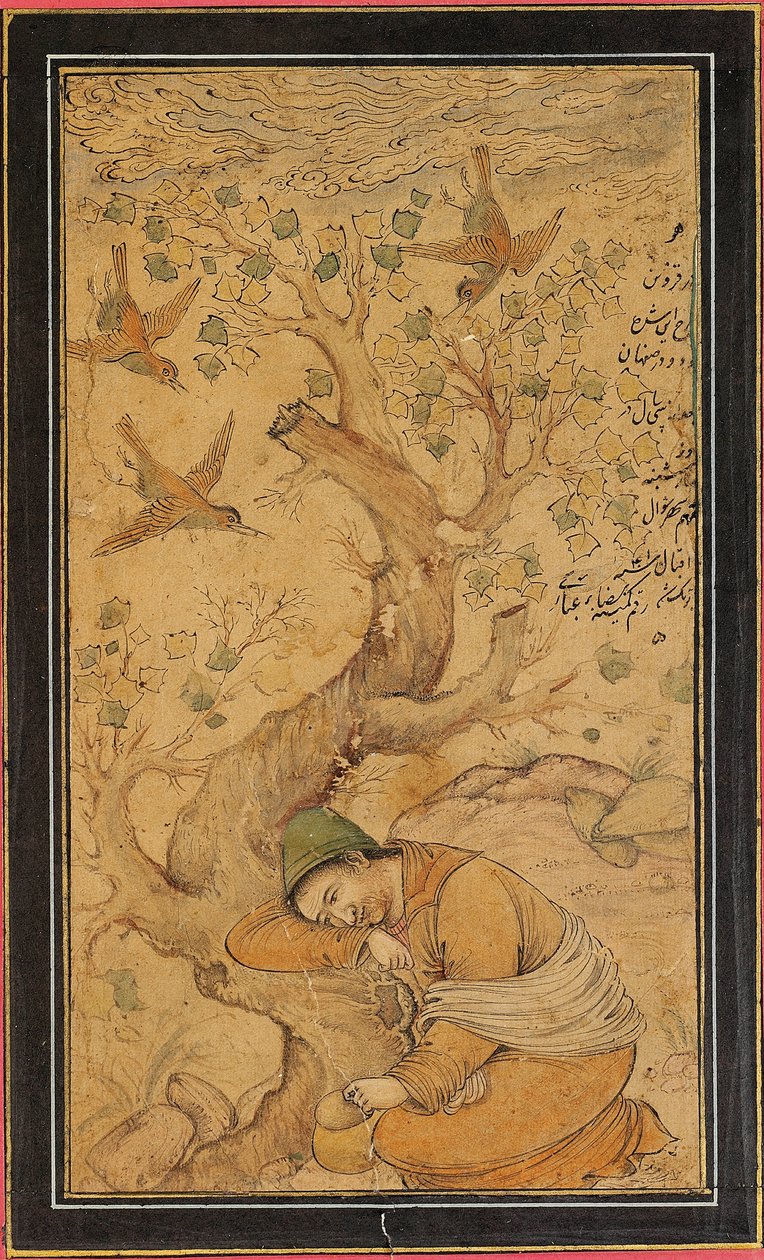 Samotny żebrak autorstwa Iranian School