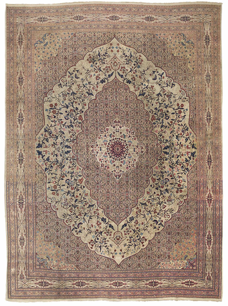 Dywan Haji Jalili Tabriz, k. XIX w. (wełna) autorstwa Iranian School