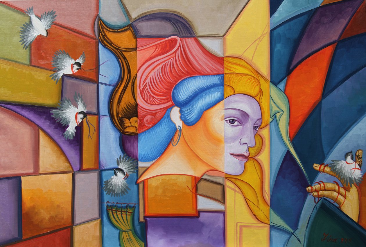 Wewnątrz mojego pudełka, 2015 autorstwa Irina Corduban