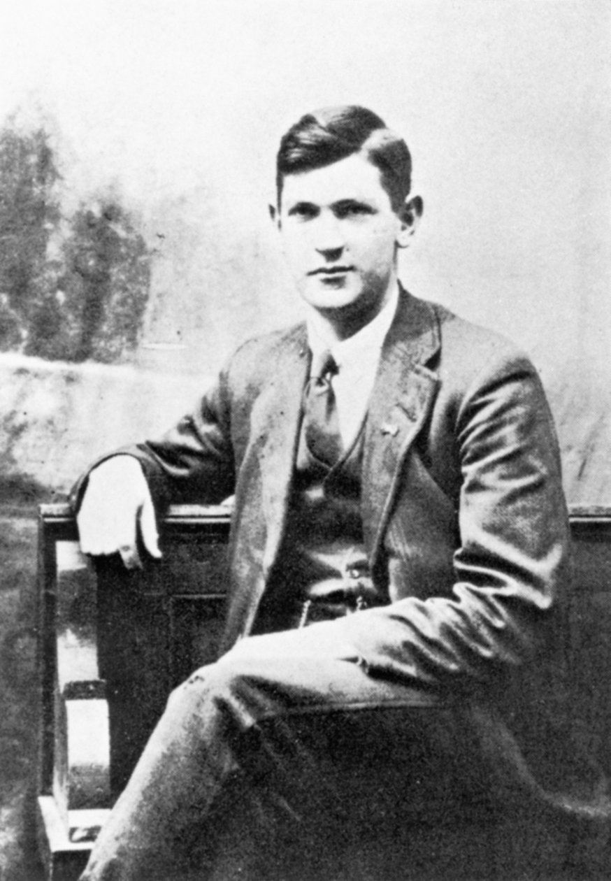 Michael Collins (1890-1922) jako młody człowiek autorstwa Irish Photographer