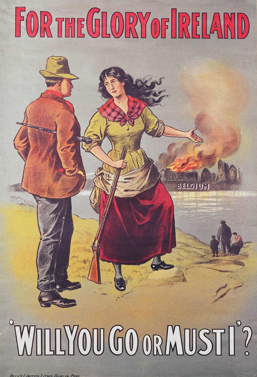 Na chwałę Irlandii, 1866 autorstwa Irish School