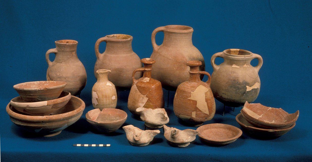 Garncarstwo, Miasto Dawida ceramika autorstwa Iron Age