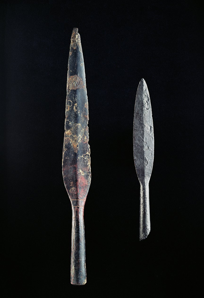 Dwie groty włóczni (żelazo) autorstwa Iron Age