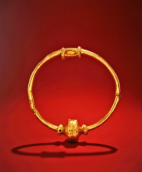 Kołnierz, Ardnaglug, County Roscommon, wczesna epoka żelaza (złoto) autorstwa Iron Age