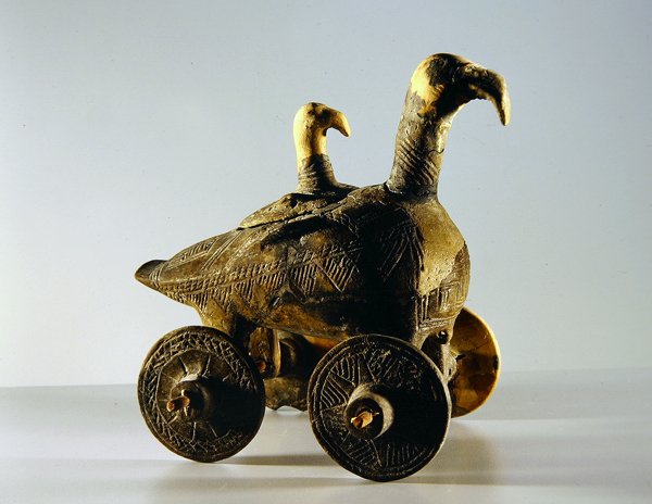 Wózek na słoiki na kółkach (terakota) autorstwa Iron Age