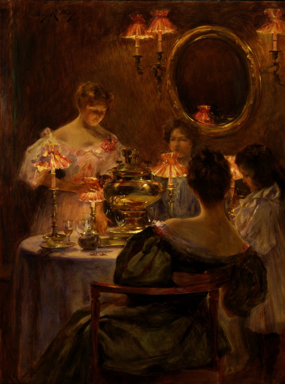 Rosyjska herbata autorstwa Irving R. Wiles