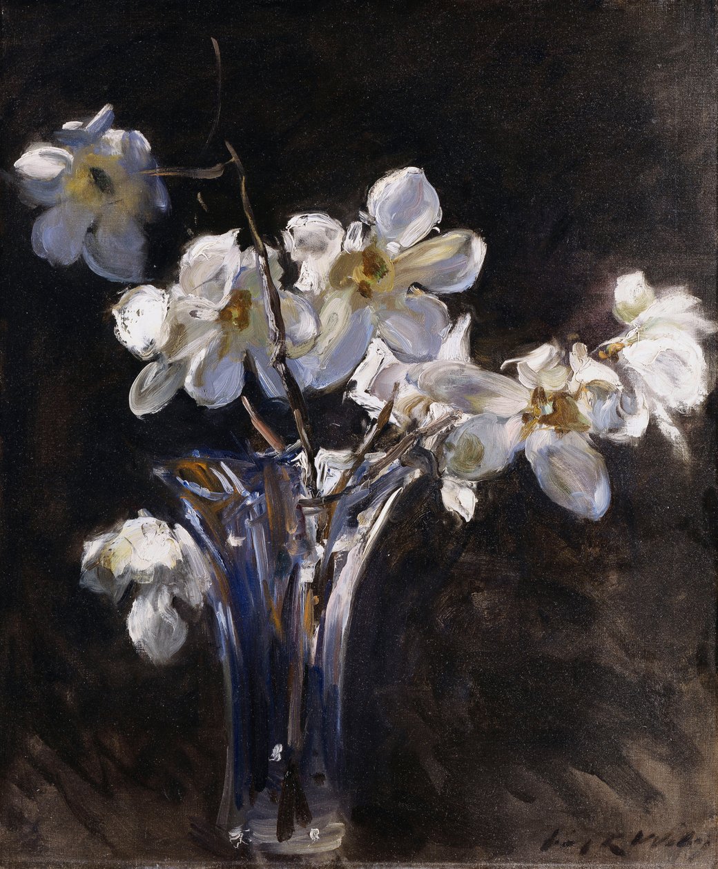Magnolie w wazonie autorstwa Irving Ramsay Wiles
