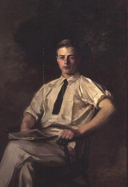 Portret Sydneya Clarka autorstwa Irving Ramsay Wiles