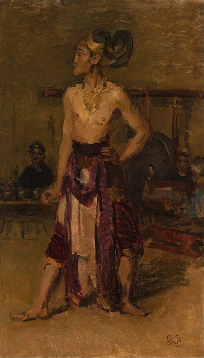 Jawajska tancerka autorstwa Isaac Israels