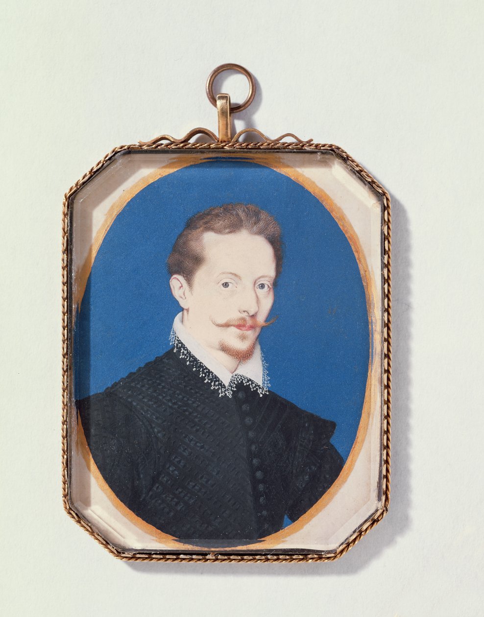 Sir Arundel Talbot, 1596 (wc na welinie) autorstwa Isaac Oliver