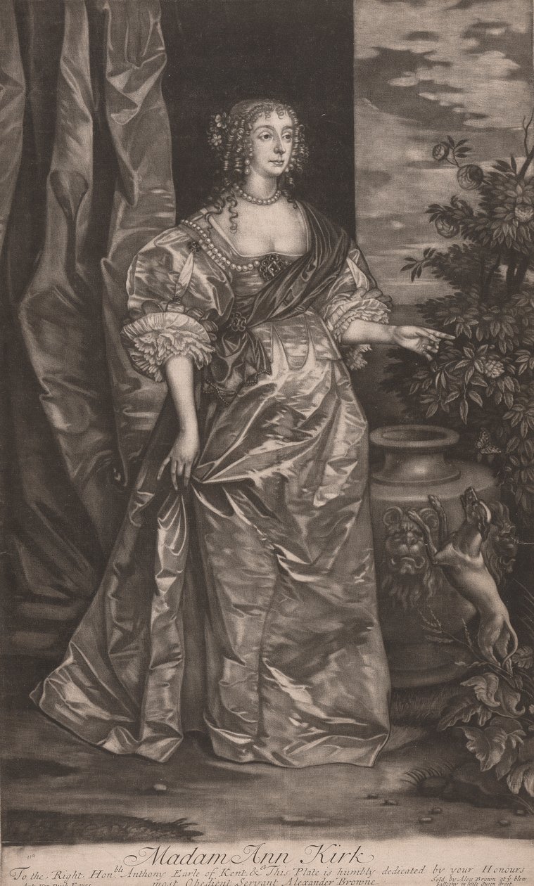pani Anna Kirk autorstwa Isaac Beckett