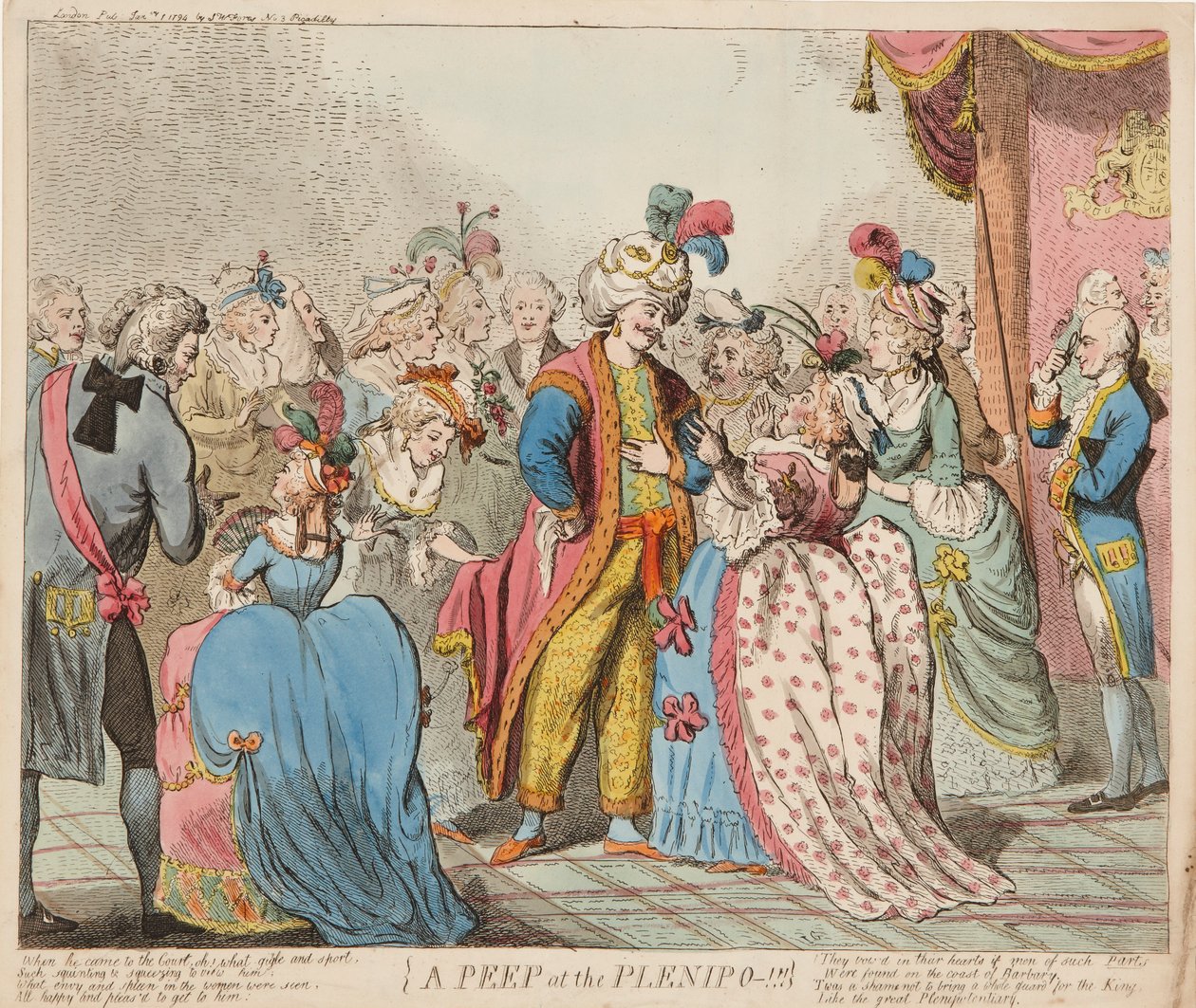 Podgląd na Plenipo autorstwa Isaac Cruikshank