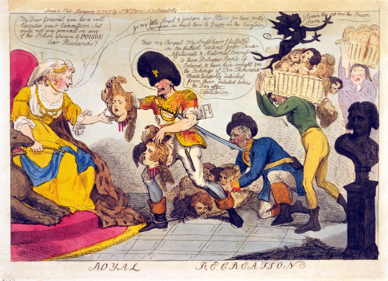 Polonês Recreativo Real autorstwa Isaac Cruikshank