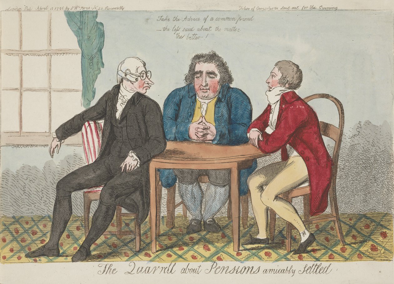 Spór o emerytury polubownie rozstrzygnięty autorstwa Isaac Cruikshank
