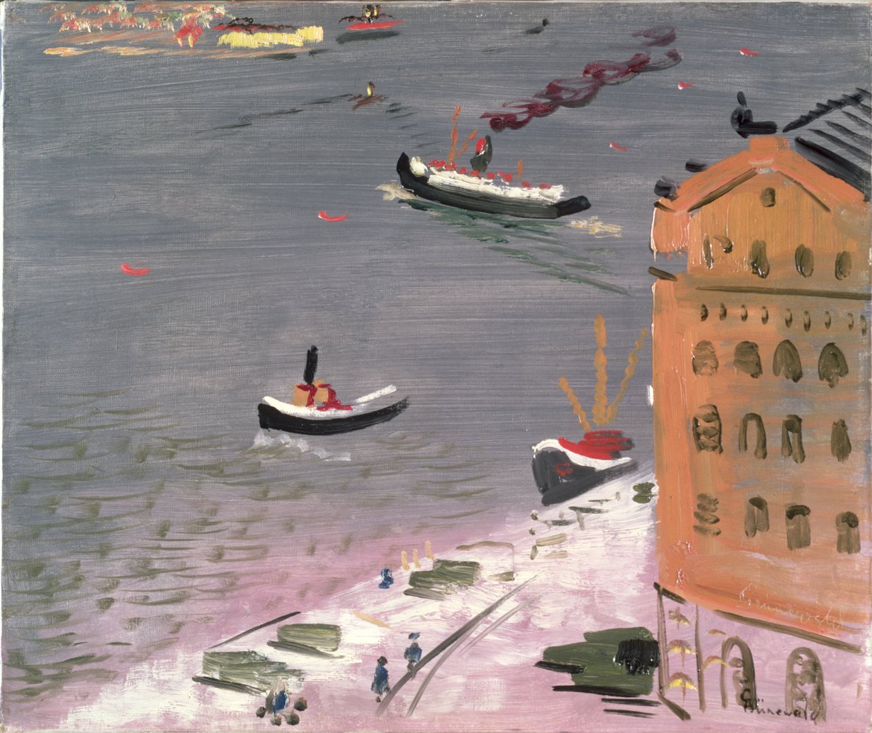 Port w Sztokholmie autorstwa Isaac Grunwald
