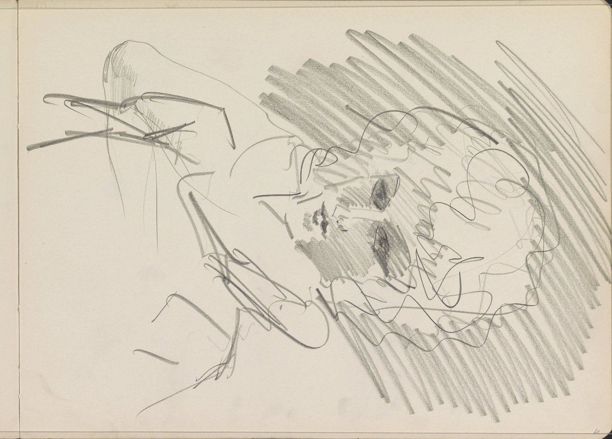 Popiersie kobiety z lokami autorstwa Isaac Israels