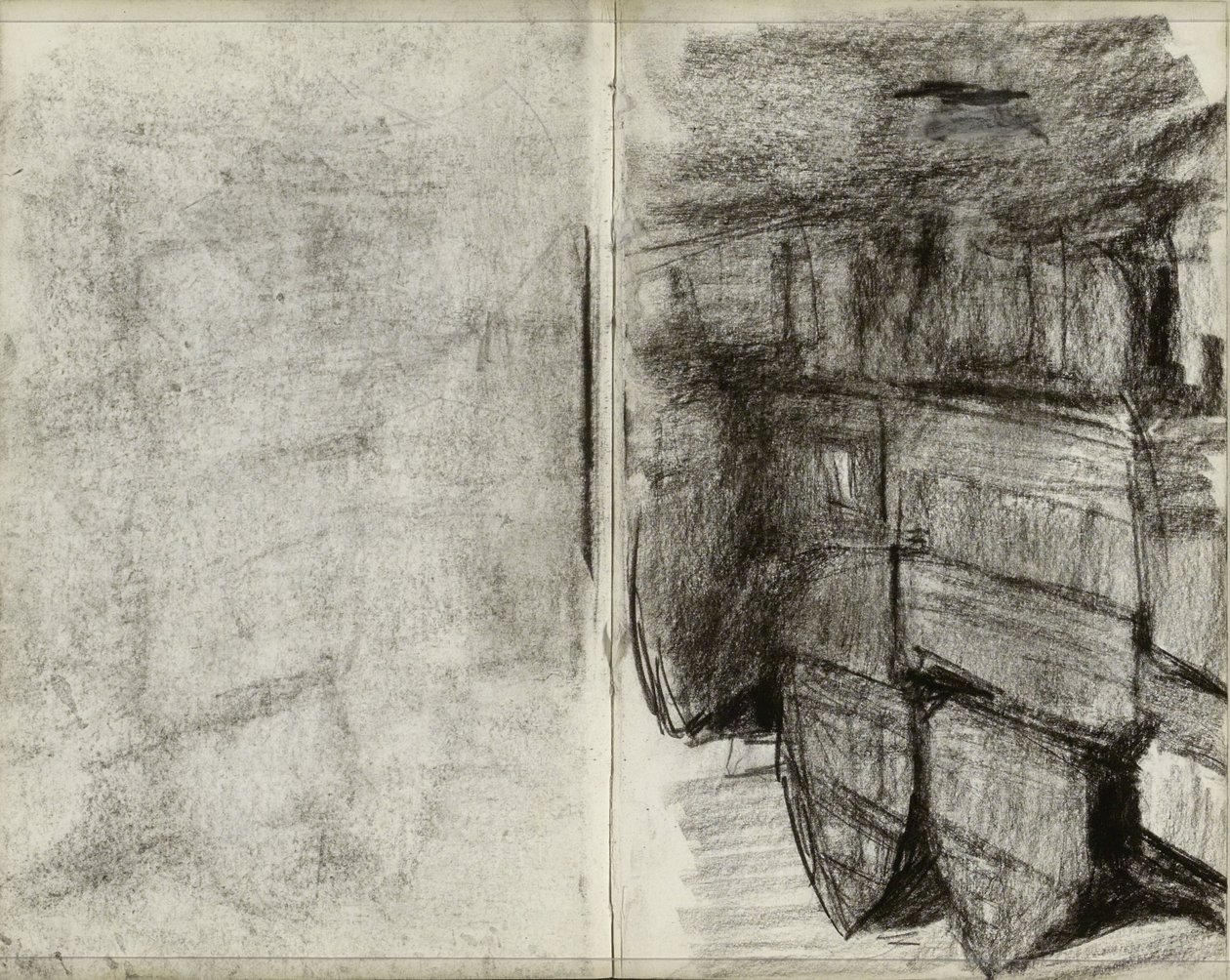 rząd domów autorstwa Isaac Israels