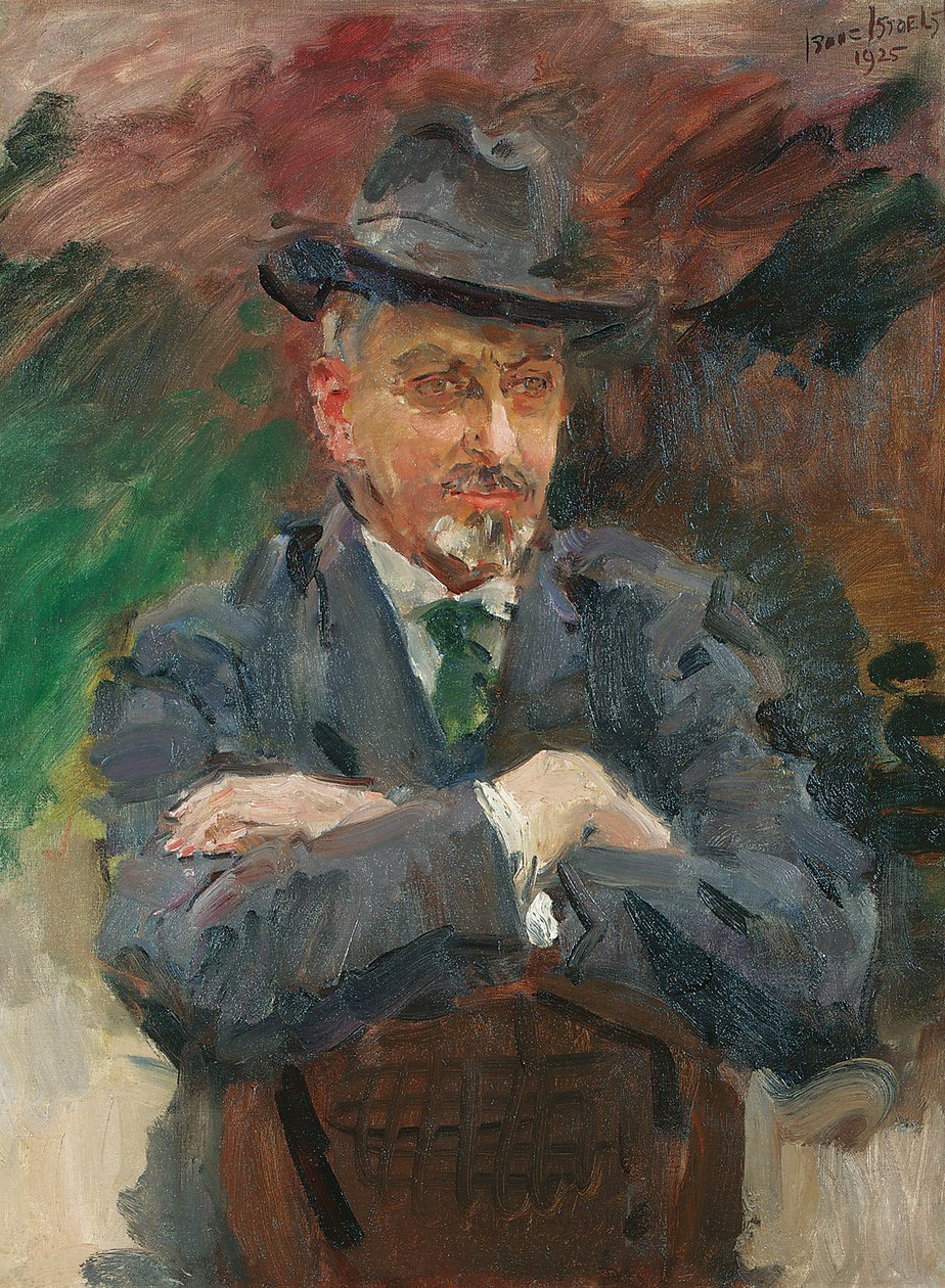 Portret J. Wolterbeeka Mullera autorstwa Isaac Israels