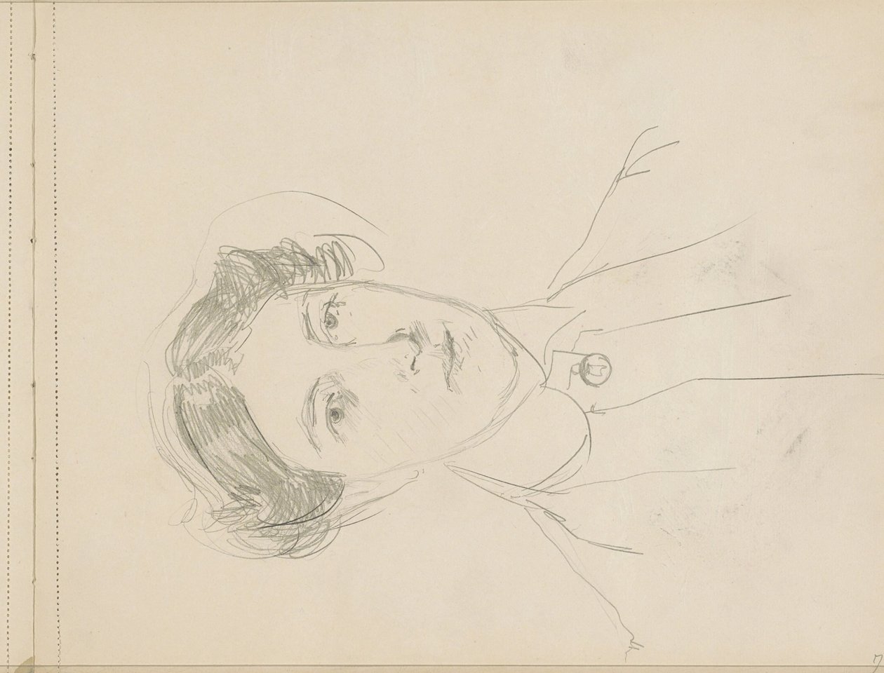 Portret nieznanej kobiety autorstwa Isaac Israels