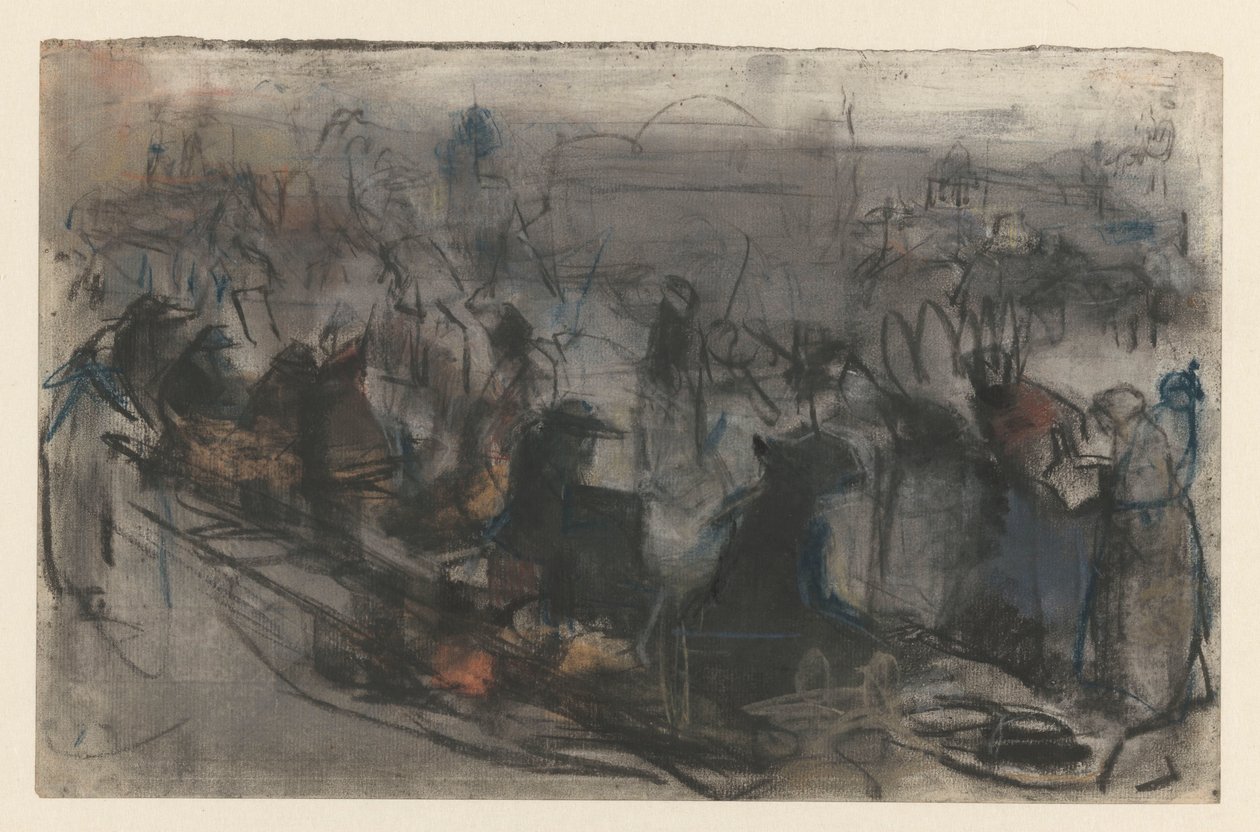 Rząd siedzący autorstwa Isaac Israels