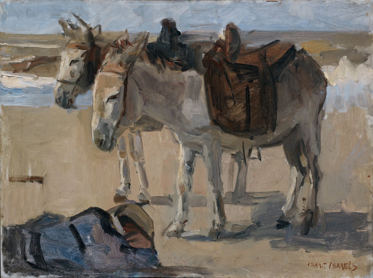 Dwa Osły autorstwa Isaac Israels
