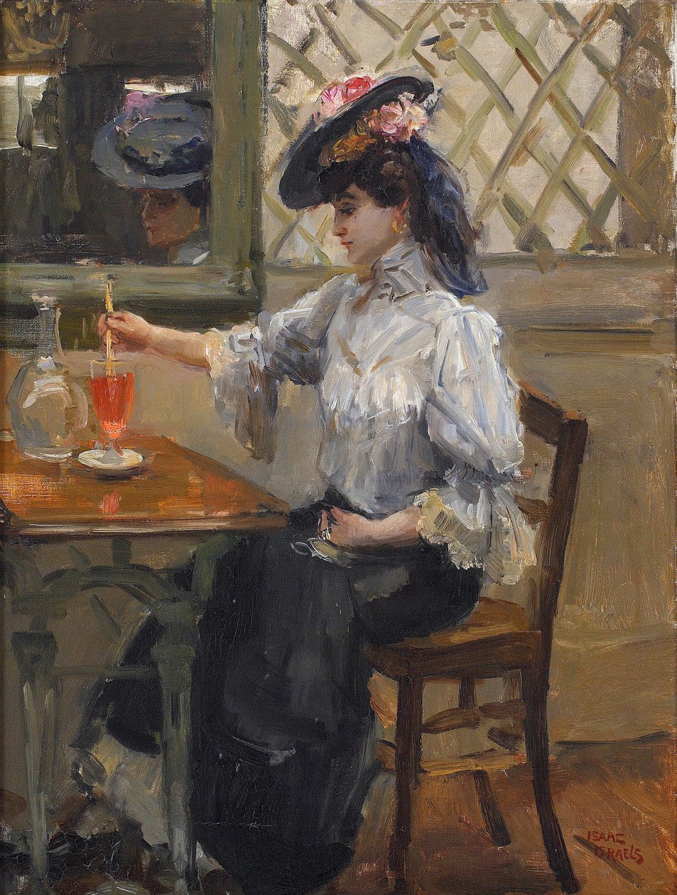 W kawiarni autorstwa Isaac Israels
