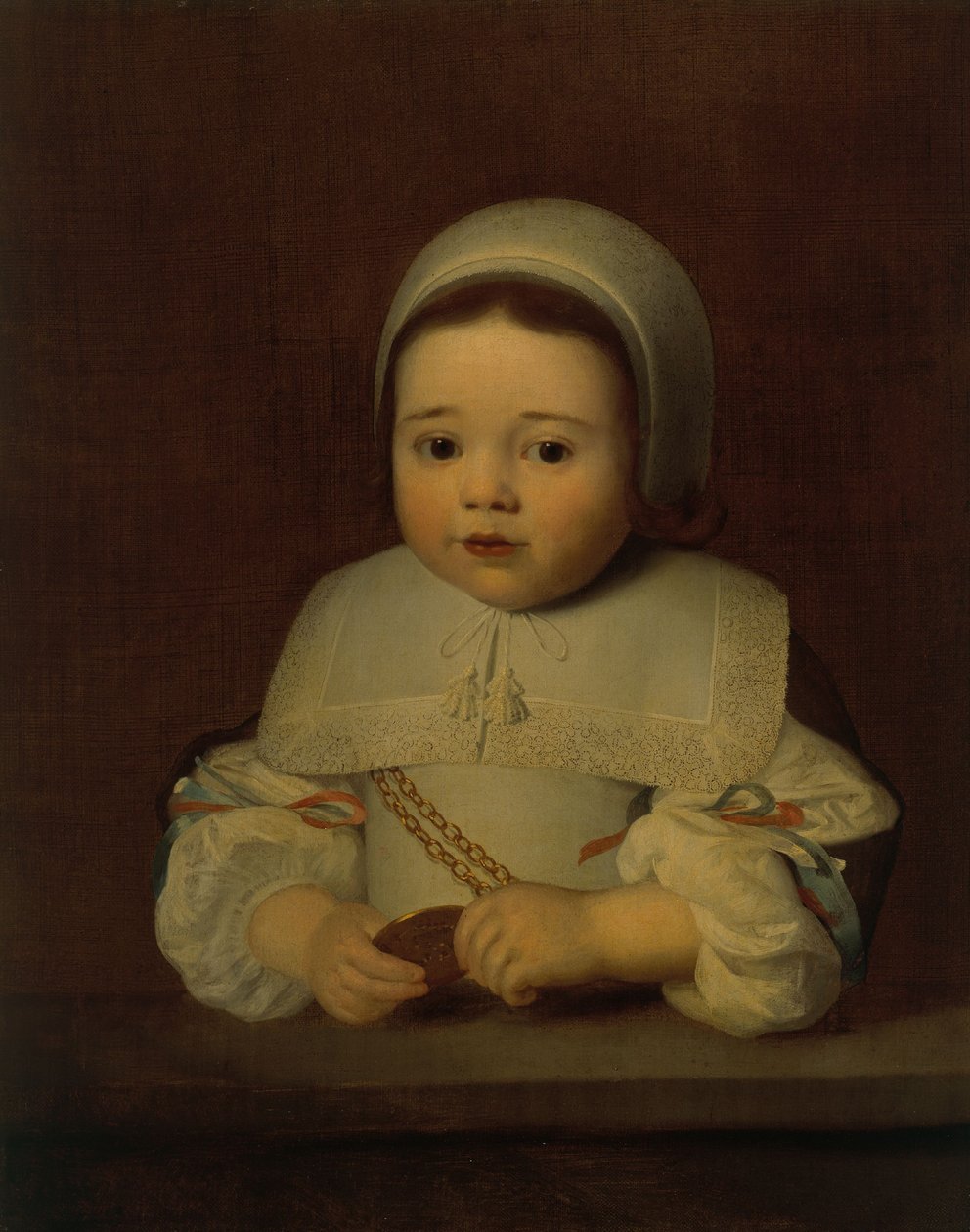 Portret dziecka autorstwa Isaac Luttichuys