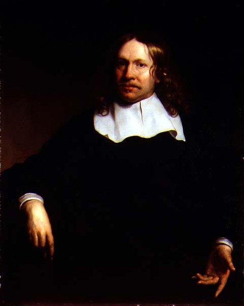 Portret dżentelmena (olej na płótnie) autorstwa Isaac Luttichuys