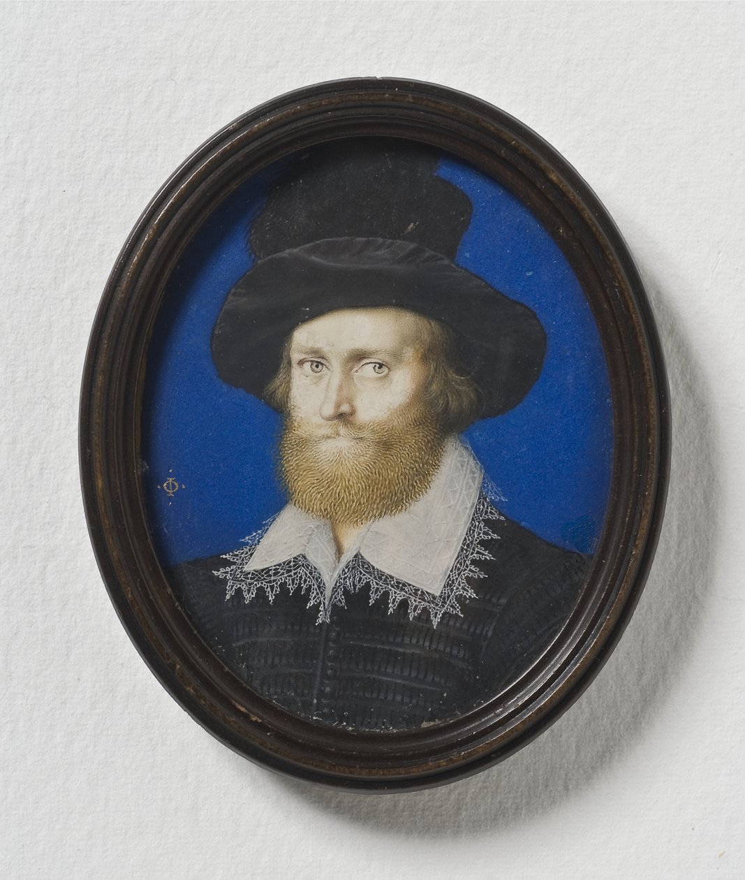 Admirał George Clifford, 3. hrabia Cumberland, ok. 1600 (akwarela na pergaminie) autorstwa Isaac Oliver