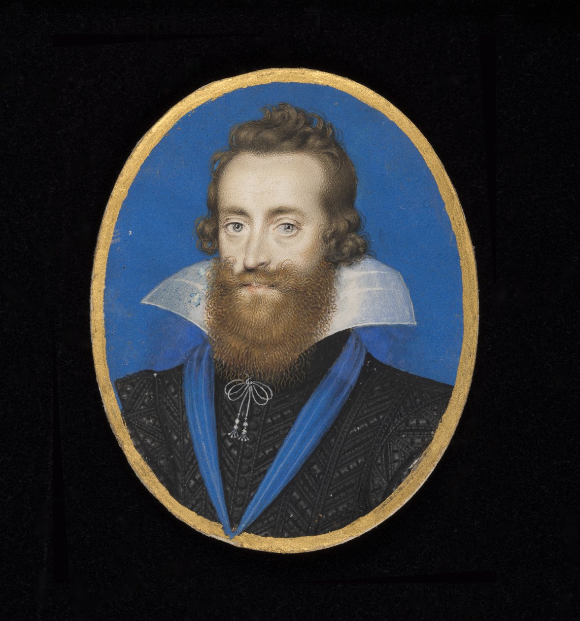 Nr 3869 Ludovic Stuart, 2. książę Lennox i książę Richmond (1574-1624) (wc na welinie na karcie) autorstwa Isaac Oliver