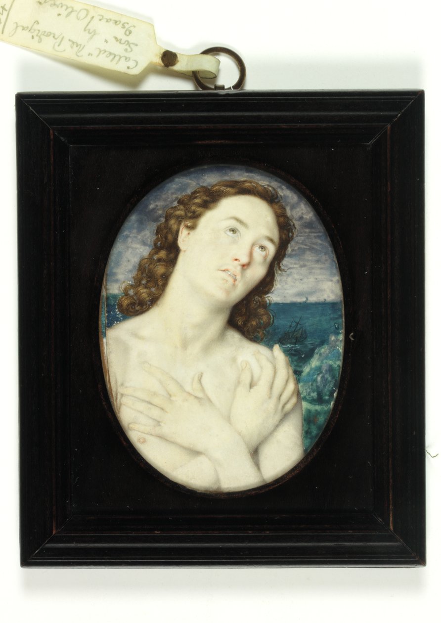 „Syn marnotrawny” (akwarela na welinie) autorstwa Isaac Oliver