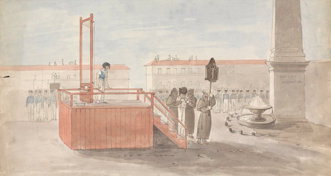 Egzekucja, Rzym autorstwa Isaac Weld