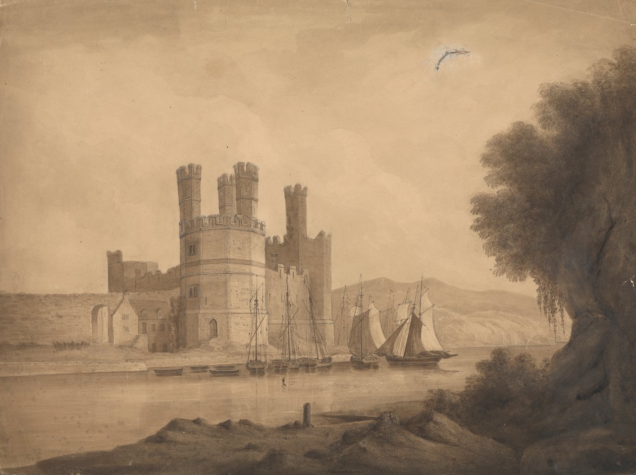 Caernarvon (zamek) Eagle Tower autorstwa Isaac Weld
