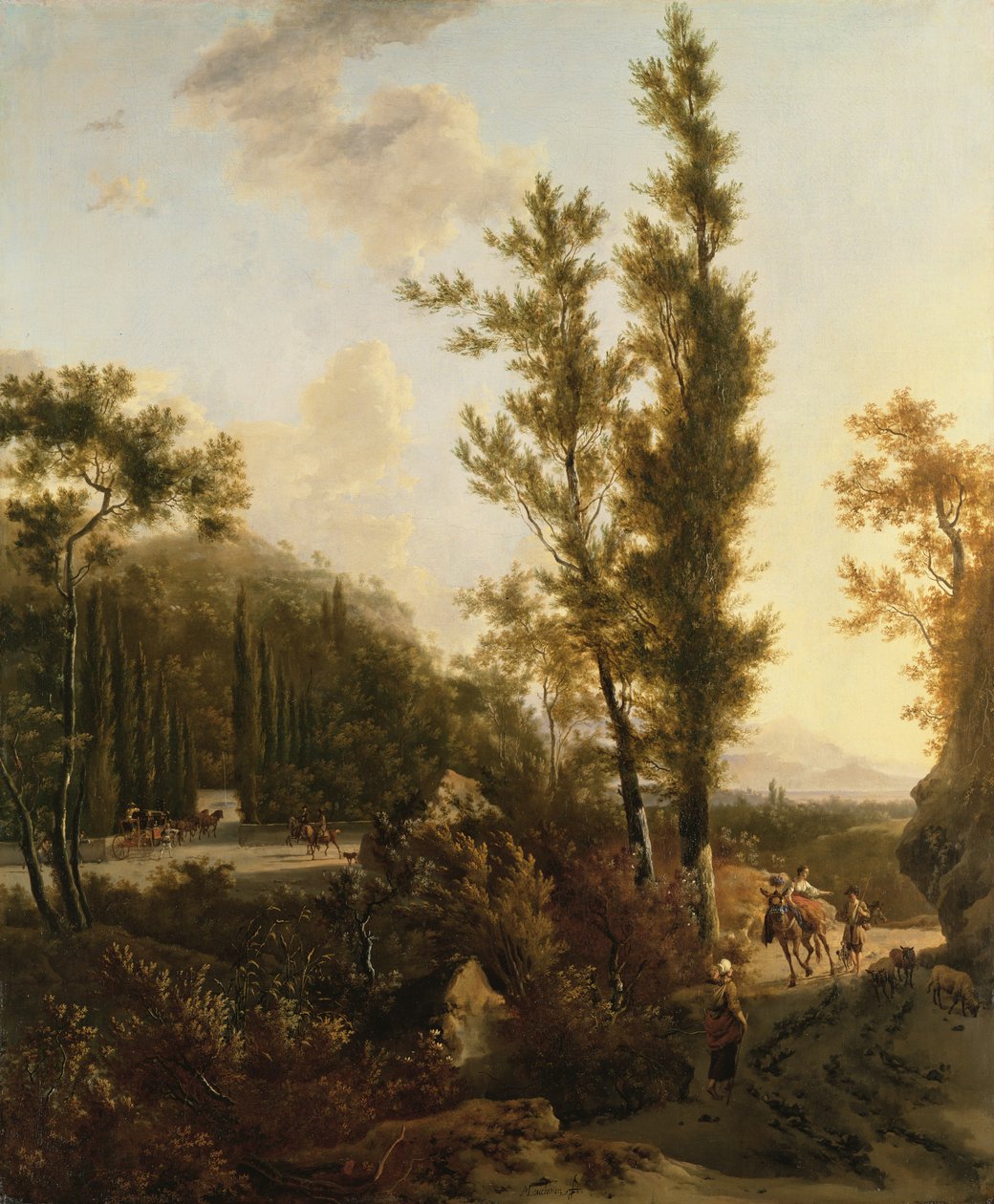 Krajobraz autorstwa Isaac de Moucheron