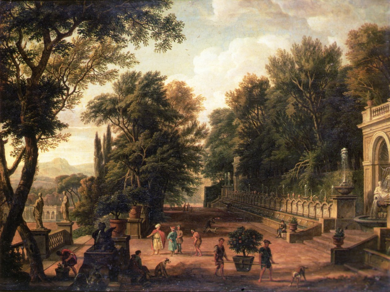 Ogrody w Villa d