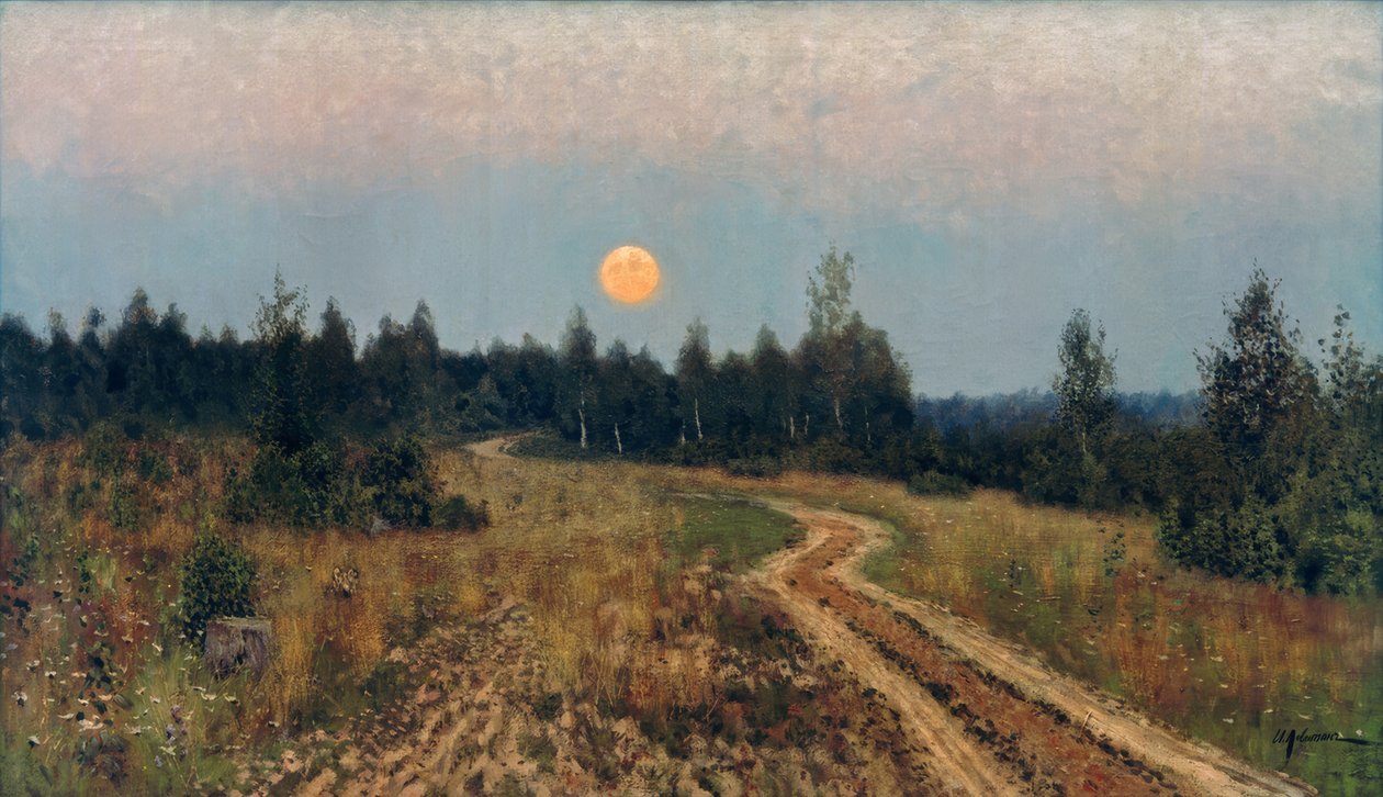 Cichy sposób autorstwa Isaak Ilyich Levitan