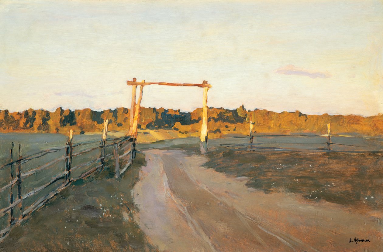 Letni wieczór 1900. autorstwa Isaak Ilyich Levitan