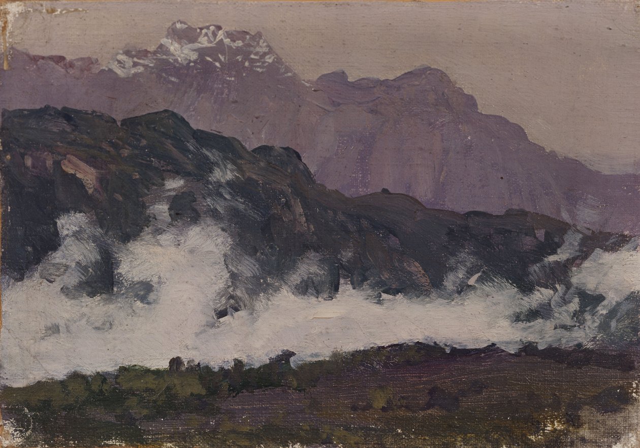 Alpy, 1897 autorstwa Isaak Ilyich Levitan