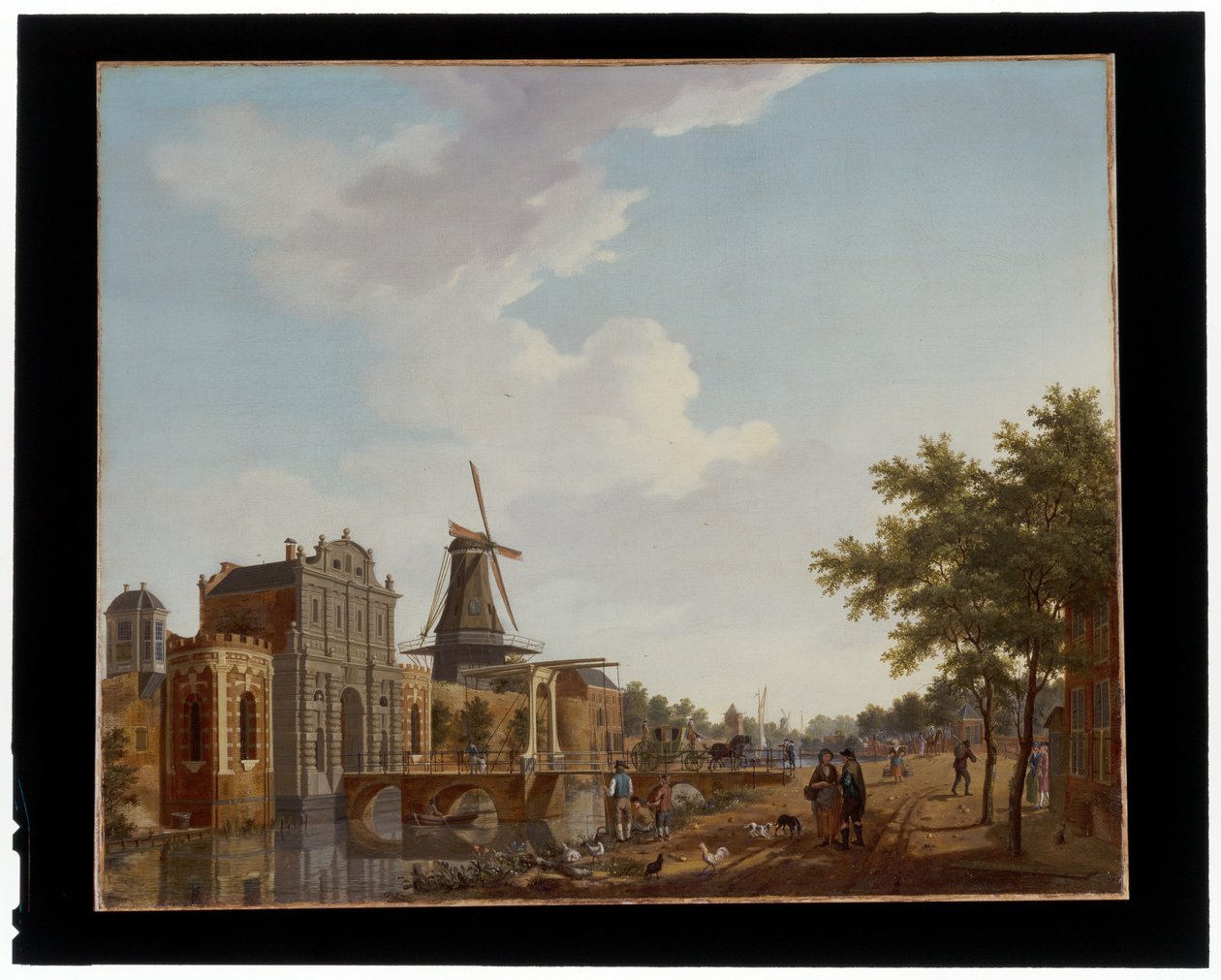 Catharijnepoort w Utrechcie autorstwa Isaak Ouwater