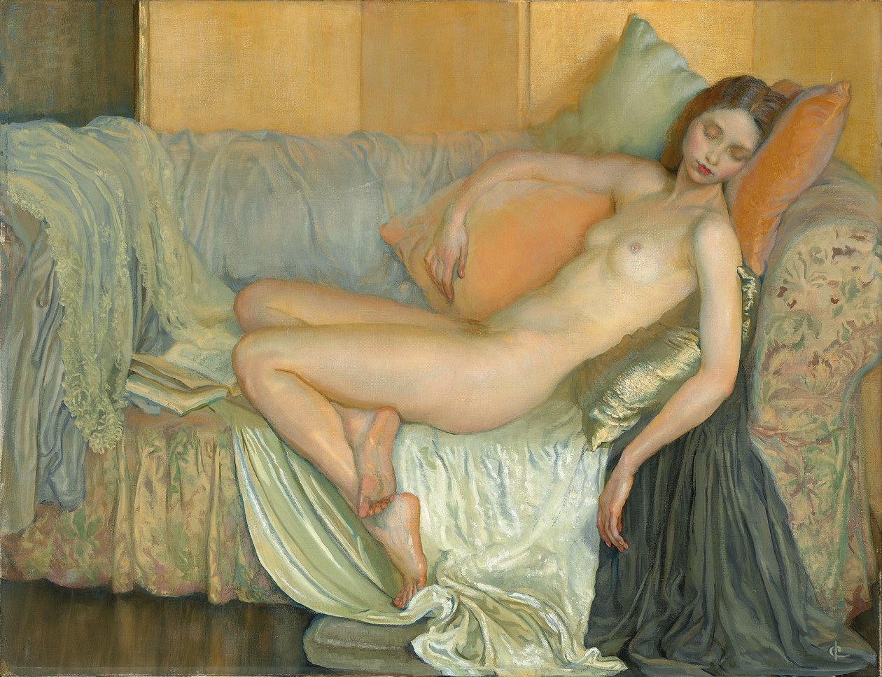 Senne letnie dni (olej na płótnie) autorstwa Isabel Codrington