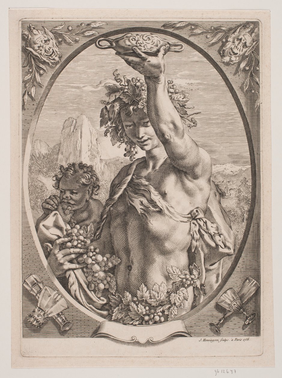 Bachus autorstwa Isak Henningsen