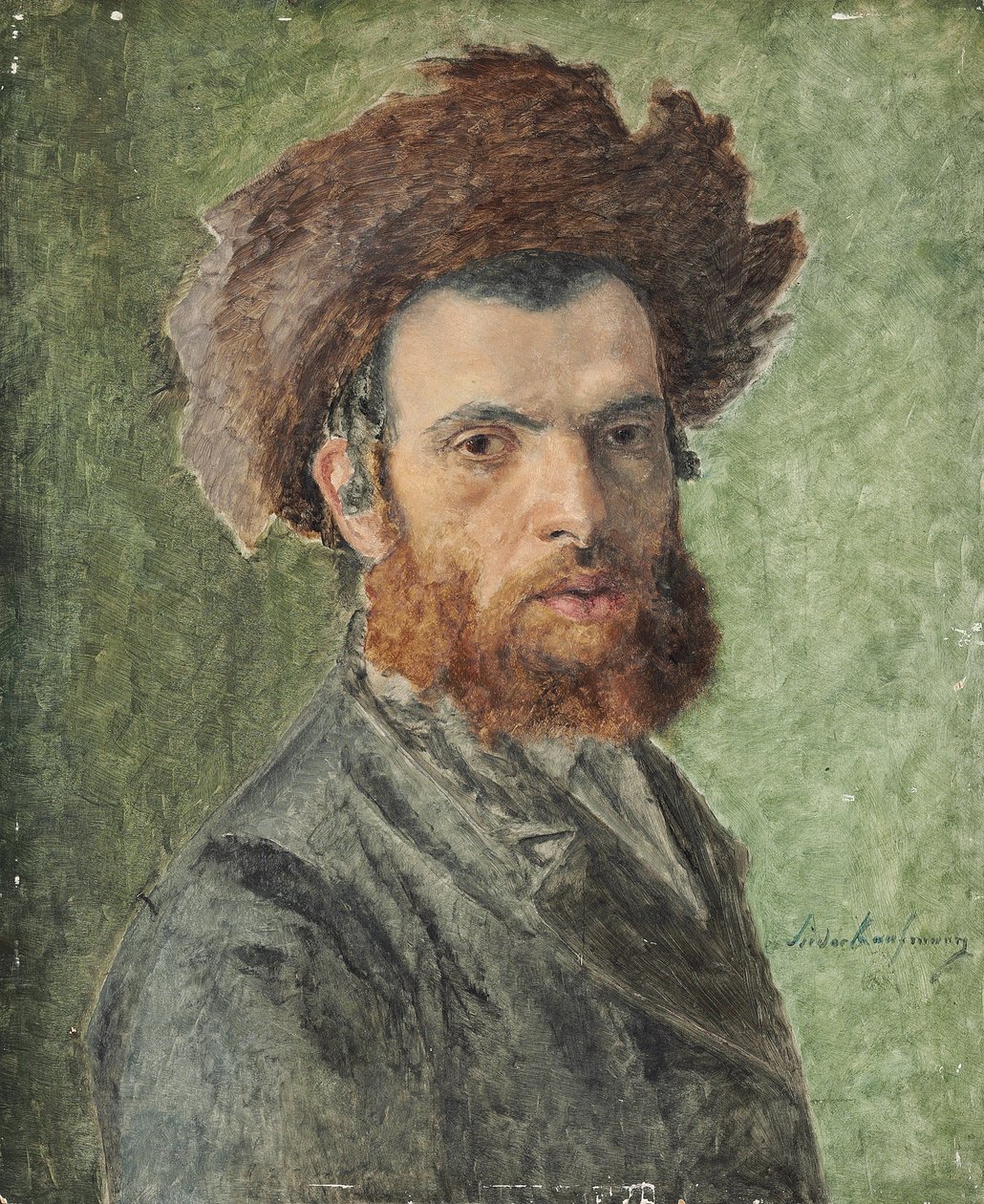 Portret młodego chasyda, autorstwa Isidor Kaufmann