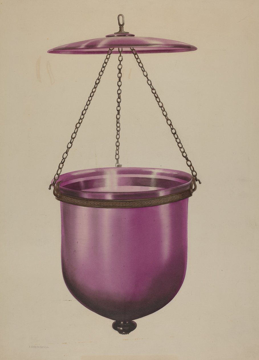 Lampa wisząca autorstwa Isidore Steinberg