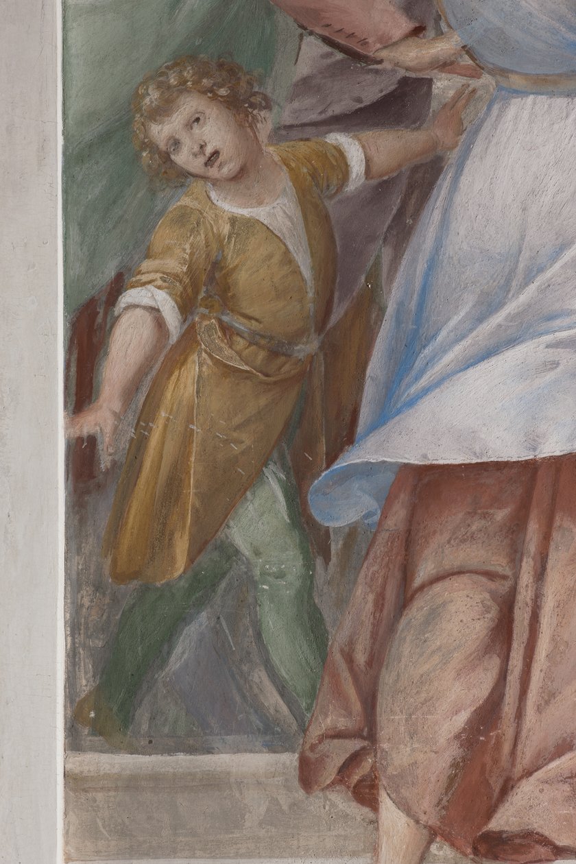 Fragment z Ofiarowania Jezusa w Świątyni, 1623-34 autorstwa Isidoro Bianchi