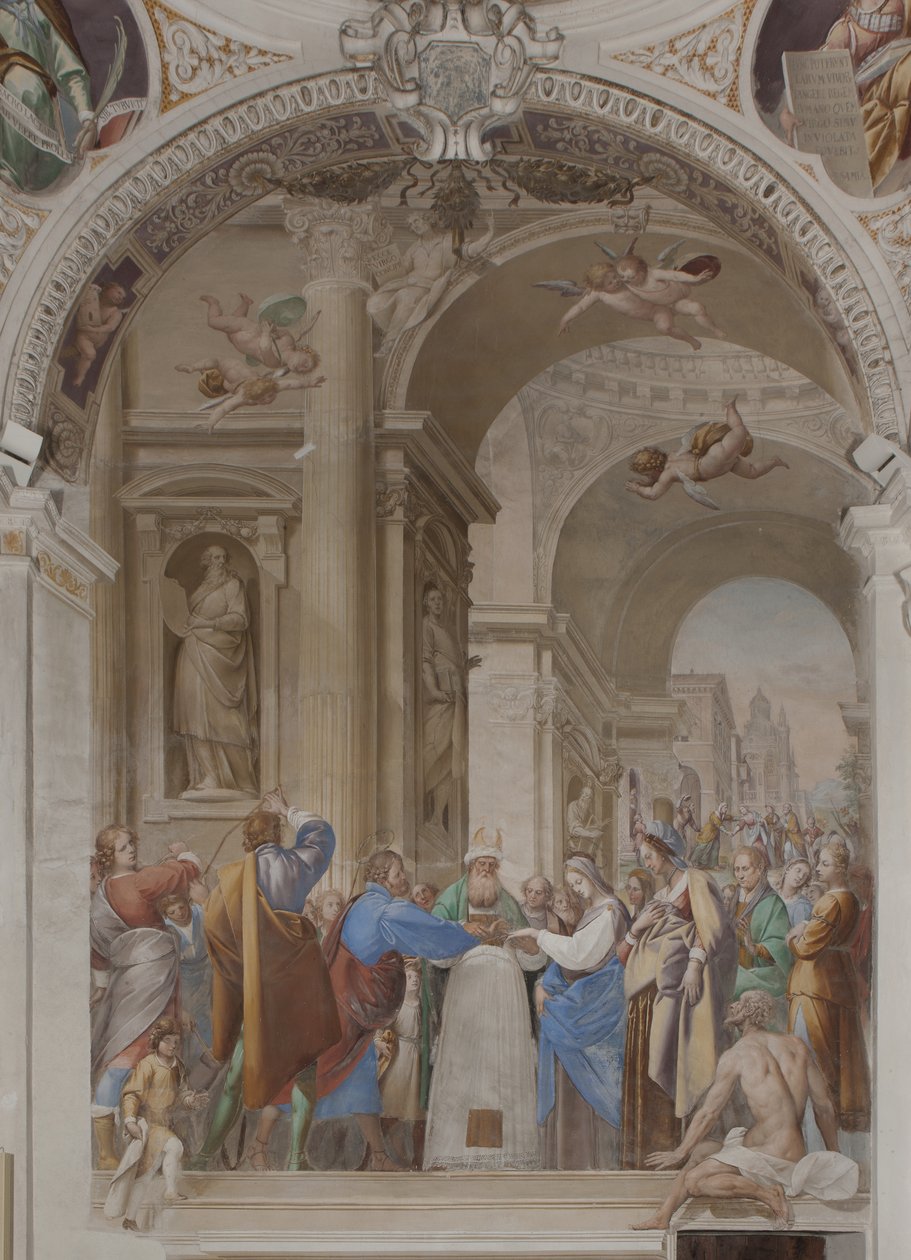Zaślubiny Marii Panny, 1634 autorstwa Isidoro Bianchi