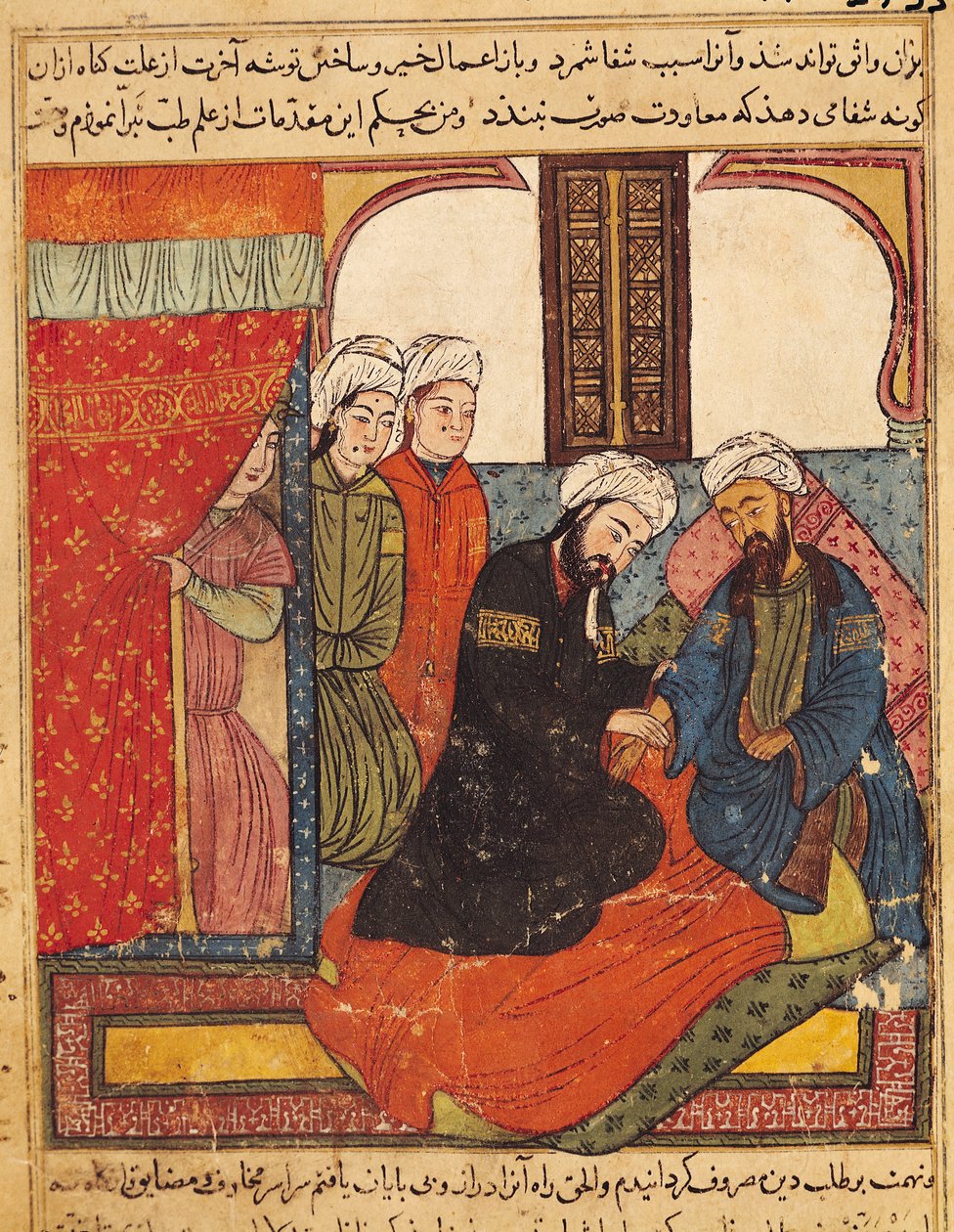 F.111 Konsultacja lekarska z „Księgi Kalili i Dimny” z „Bajek Bidpaya” autorstwa Islamic School