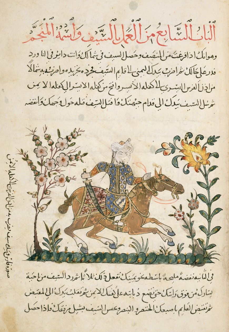 Ad 18866 Szarża kawalerii F.125 z „Nihayat All-School” autorstwa Islamic School