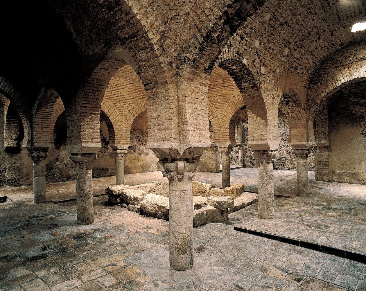 Łaźnie Arabskie Jaén, hammam (łaźnia turecka) autorstwa Islamic School