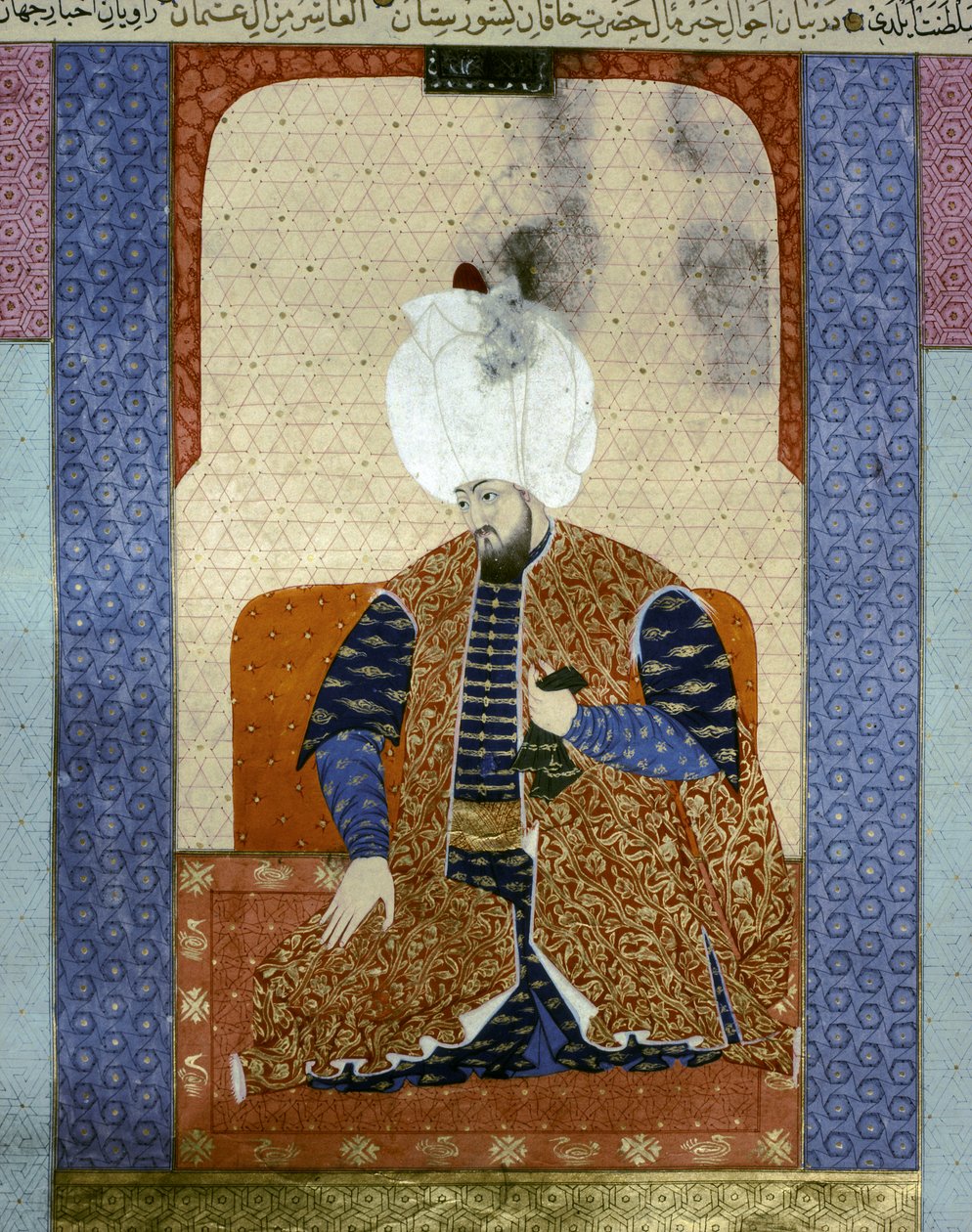 imperium ottomańskie: Sulejman I Kanuni, dziesiąty sułtan imperium autorstwa Islamic School